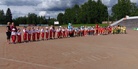 Alueleiripäivään osallistuneet joukkueet odottamassa palkintojenjakoa. Kuva: Sauli Sornikoski