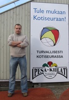 Jukka Tiitto tarttuu miesten ykkösjoukkueessa viuhkaan kaudella 2008. 