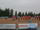 Piirin C-poikien Itä - Länsi pelattiin todellä märällä Ronkaalan stadionilla. 