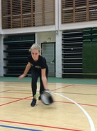 Anna-Reetta venyttää!