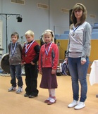 G-juniorit, joista vain pieni osa pääsi mukaan päättäjäisiin